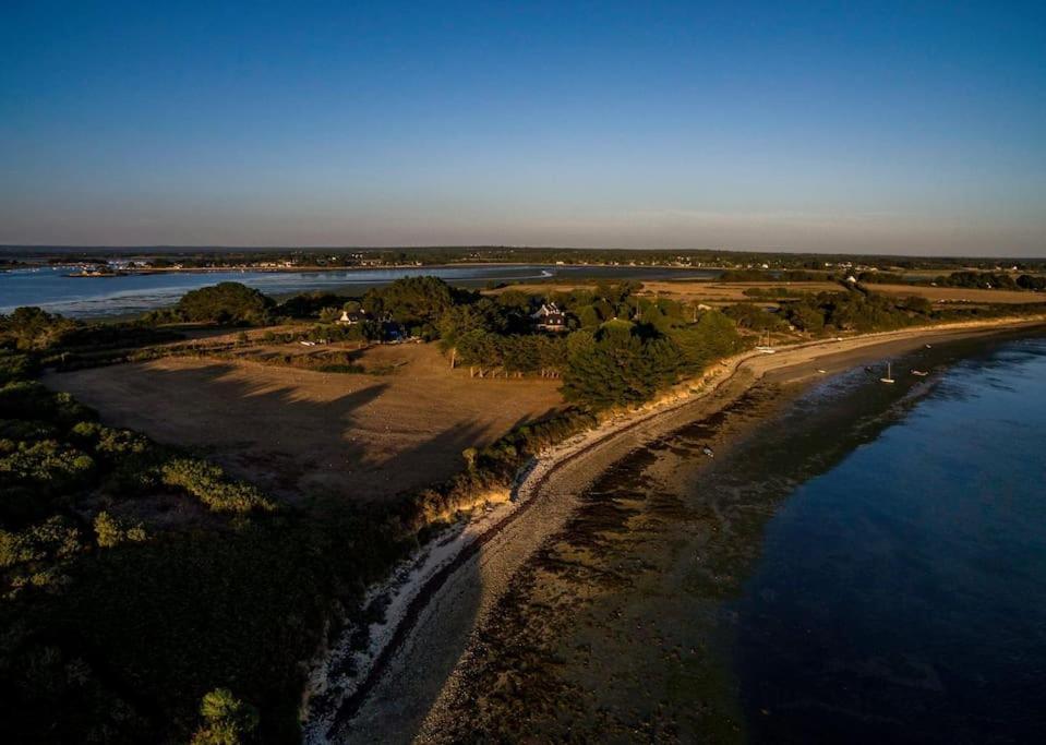 Meuble Sur L'Ile De Tascon A 300 M De La Plage Saint-Armel Екстериор снимка