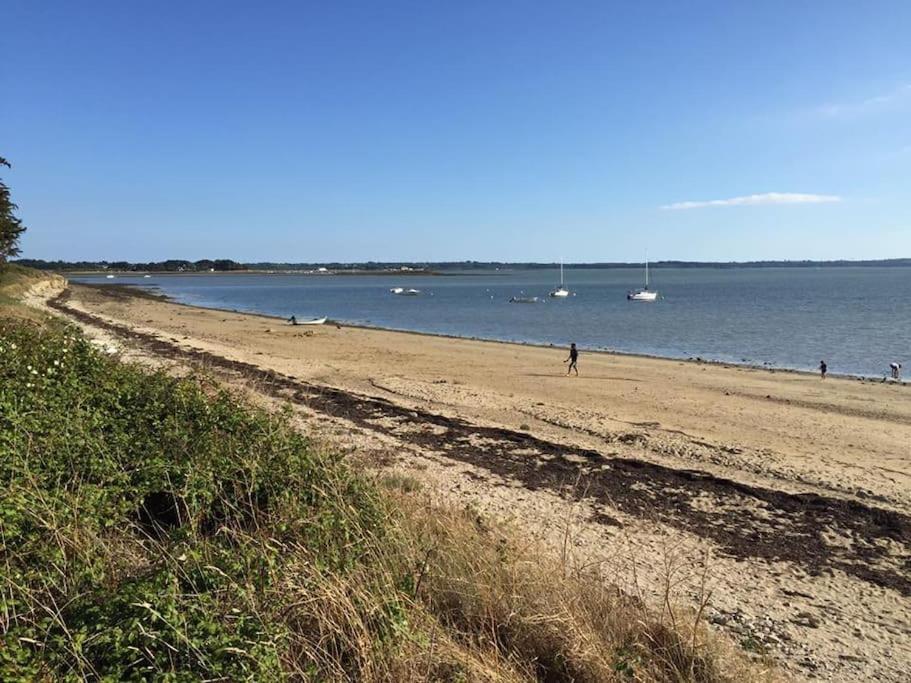 Meuble Sur L'Ile De Tascon A 300 M De La Plage Saint-Armel Екстериор снимка