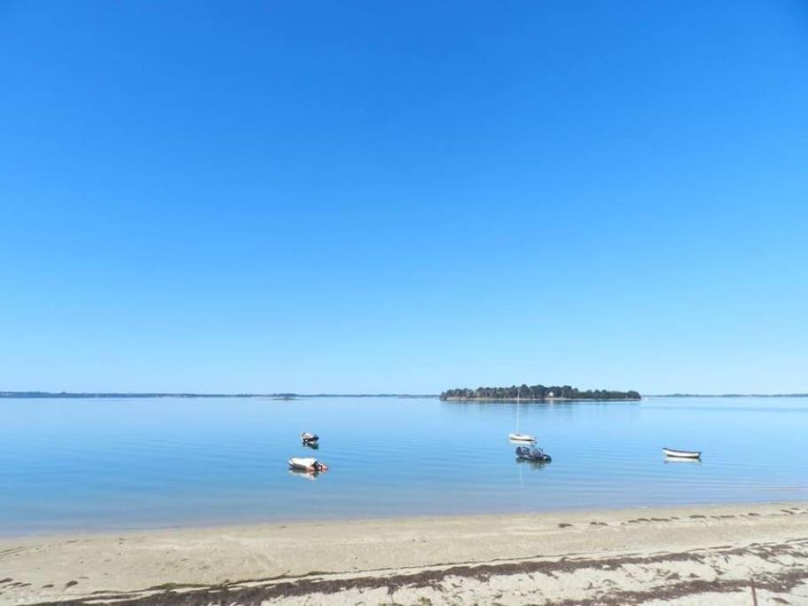 Meuble Sur L'Ile De Tascon A 300 M De La Plage Saint-Armel Екстериор снимка