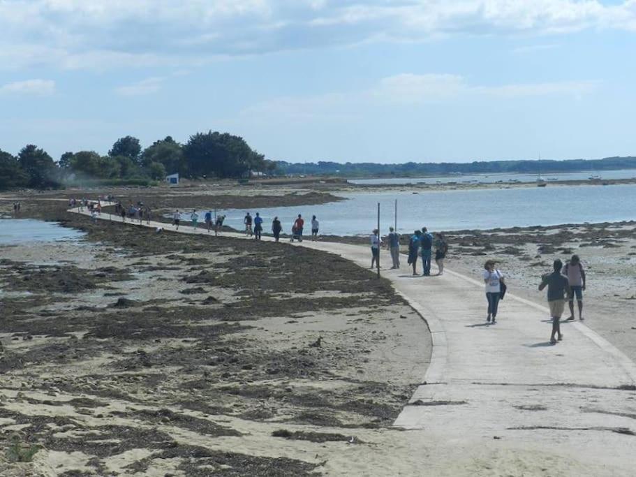 Meuble Sur L'Ile De Tascon A 300 M De La Plage Saint-Armel Екстериор снимка